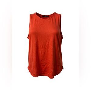 Orange Twist Back Cutout Tank Top Sleeveless‎ Athleisure Women's Stitch Fix